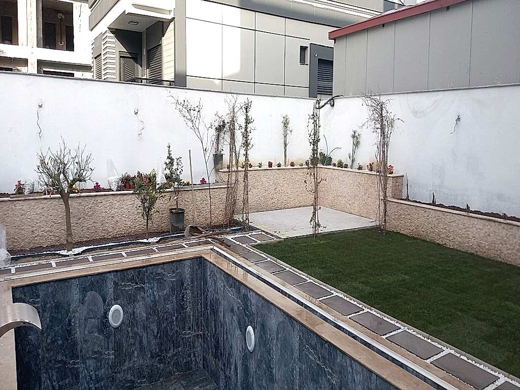 M.GÖRÜCÜ villa bahçesi peyzaj -düzenleme uygulaması